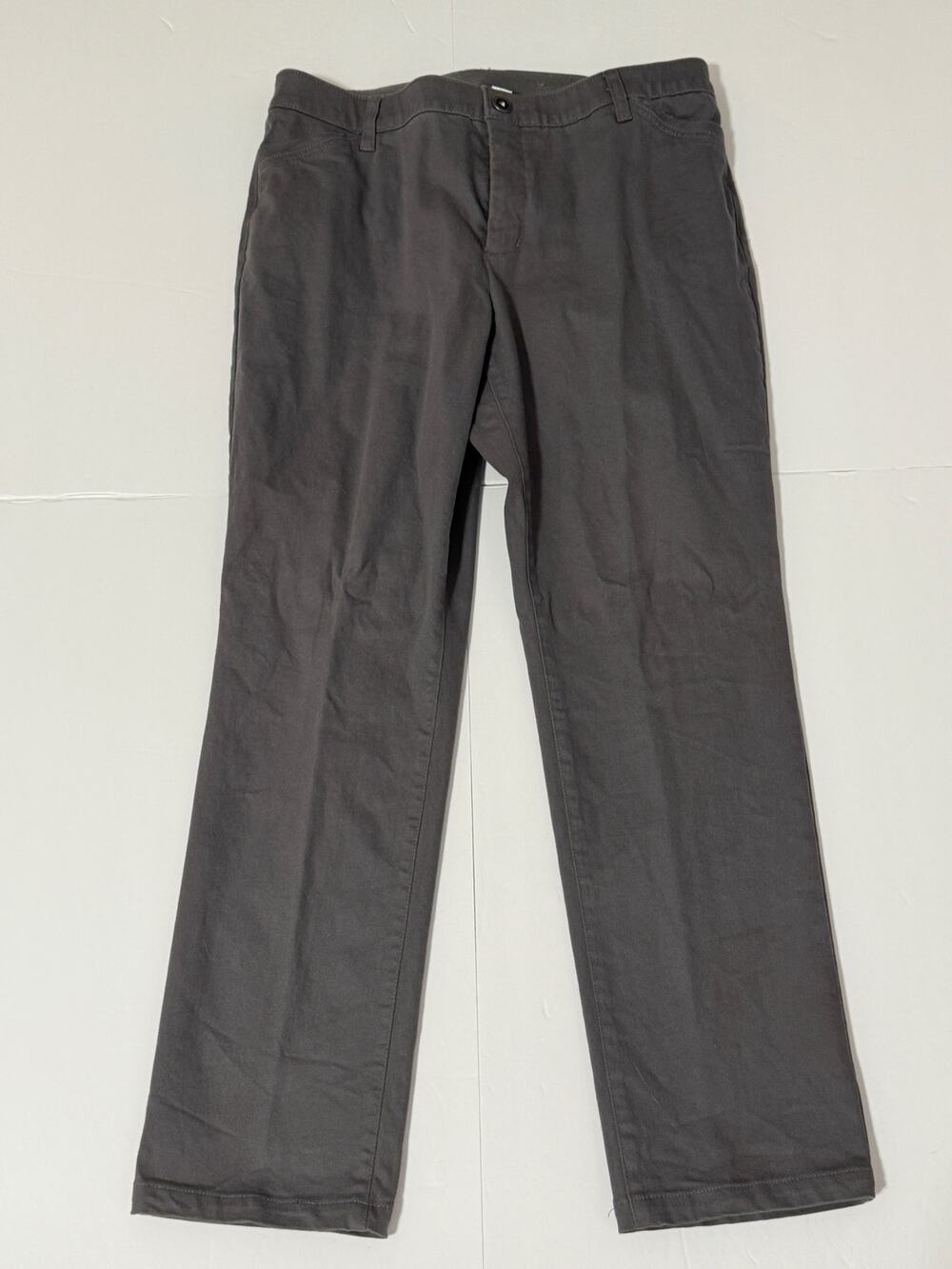 CJ Banks Signature Slimming Casual Pants, Gray, Size 14W